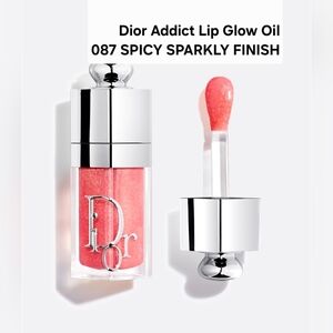Dior Addict Lip Glow Oil 087 SPICY SPARKLY FINISH. BNIB